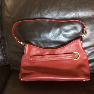 Cole Haan red leather purse